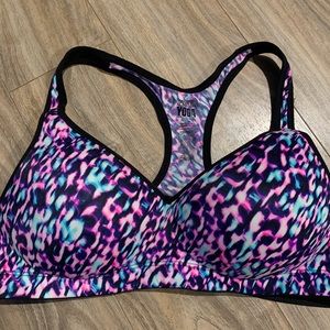 PINK Push-Up Yoga Bra
